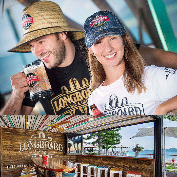 Longboard Bar & Grill, Interior & Merchandise | Townsville, Queensland
