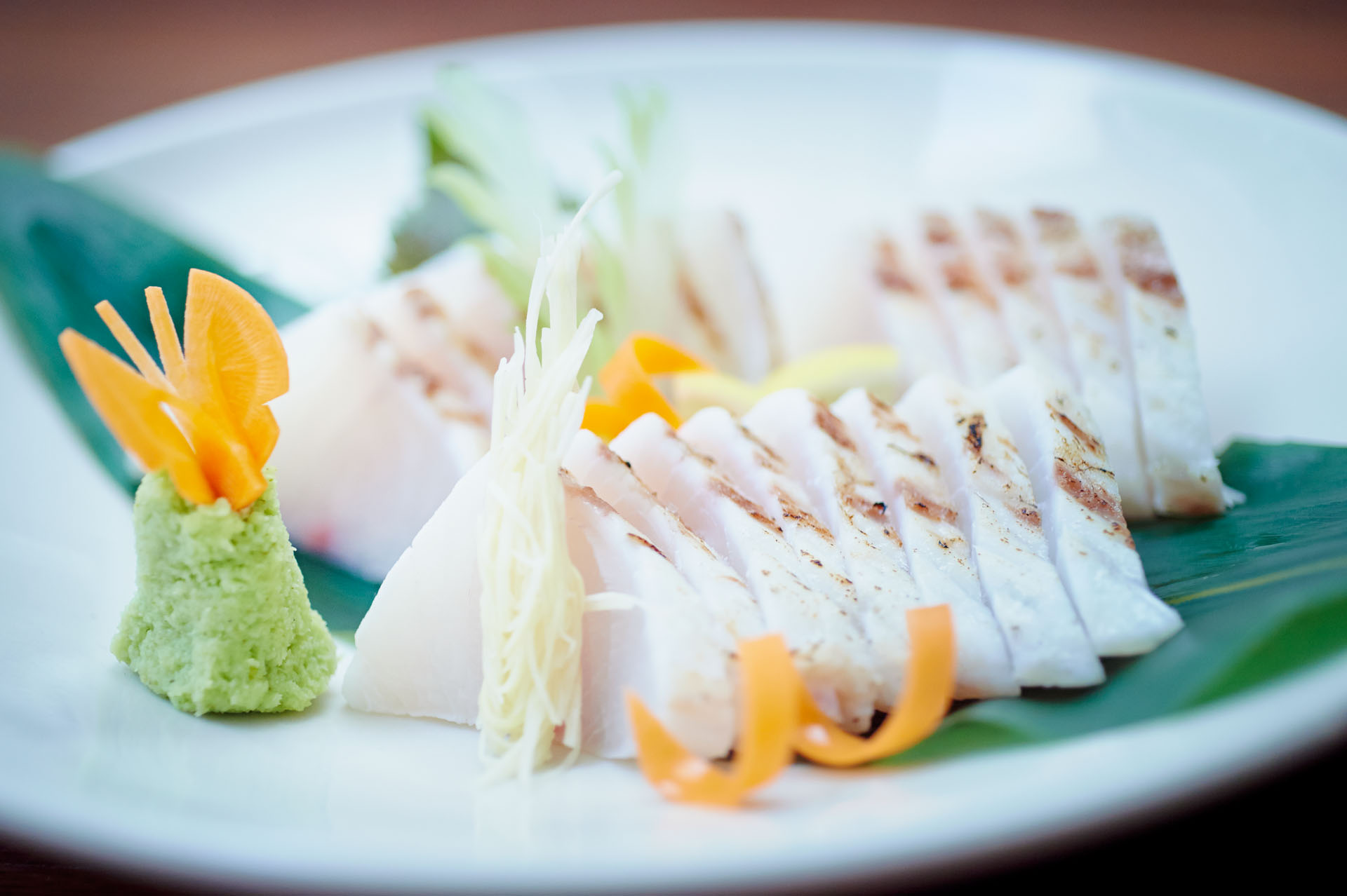 Photographs of Chefs preparing Cobia for Pacific Reef Fisheries