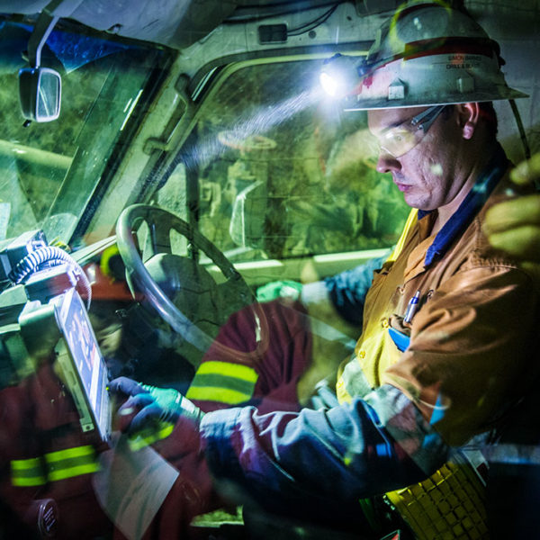 Simon Barnes, Senior Drill and Blast Engineer, Mining, MICO, Driving a light vehicle underground.