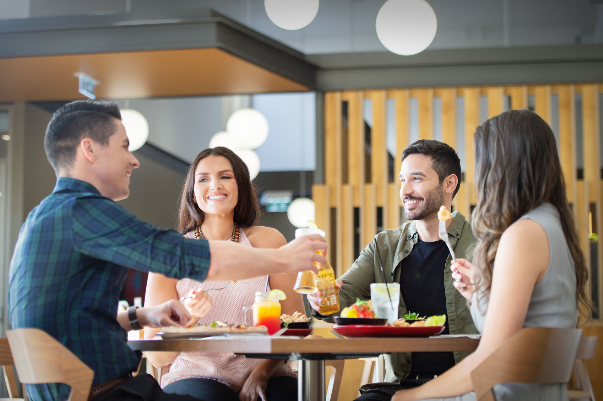 Photograph of the new Star Graze section at the Cowboys Leagues Club for their promotional use