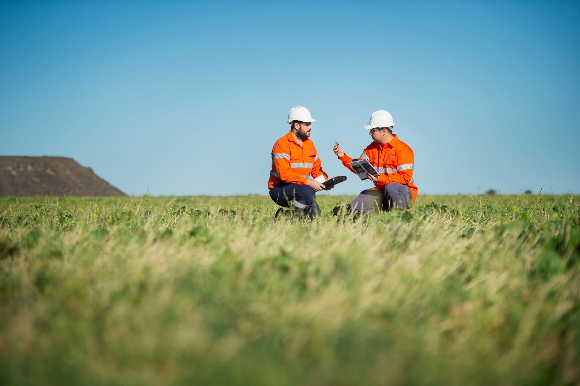 Photography of product, premises and personnel at Glencore's Ernest Henry Mine, Cloncurry