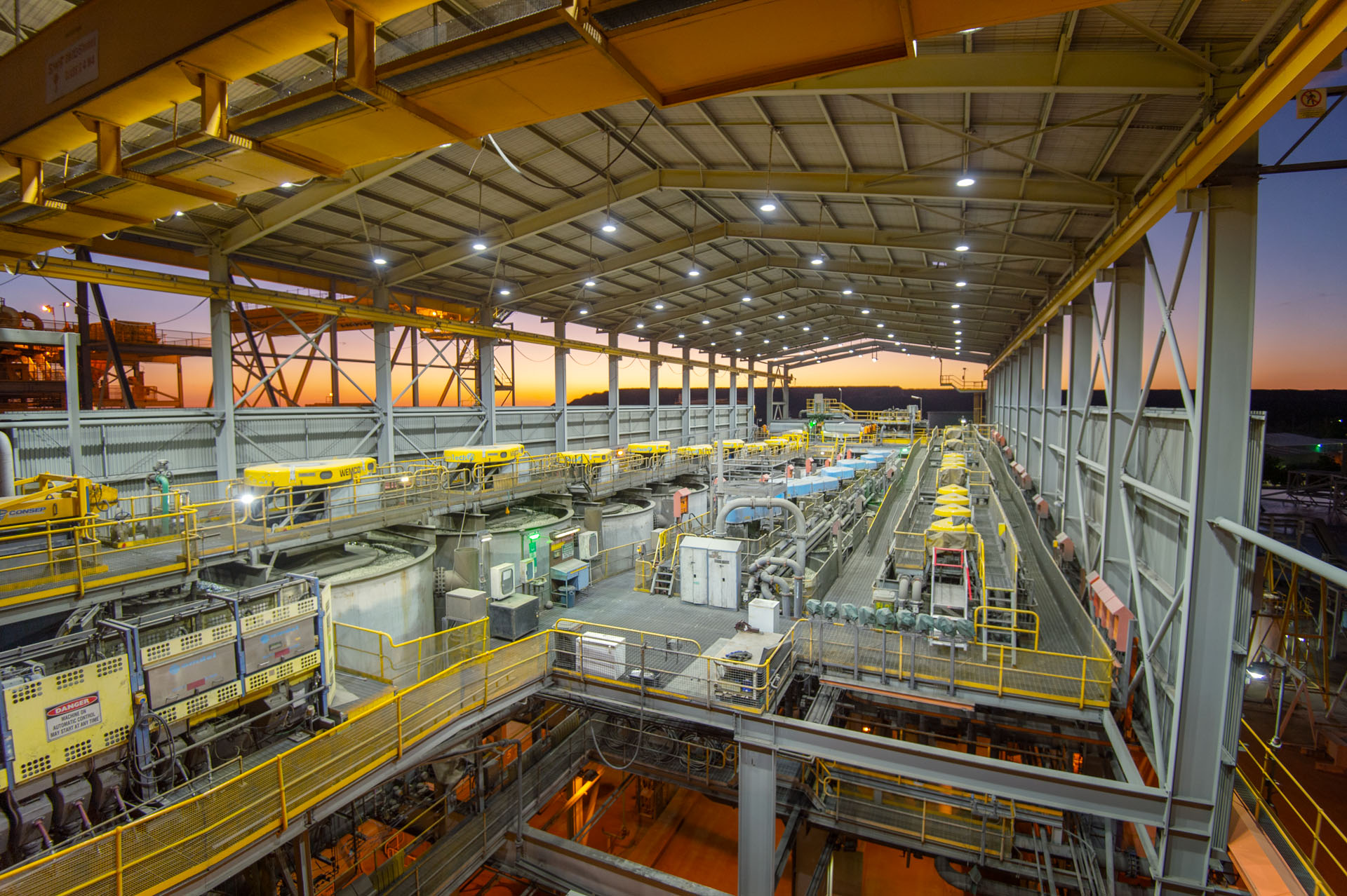 Photography of product, premises and personnel at Glencore's Ernest Henry Mine, Cloncurry