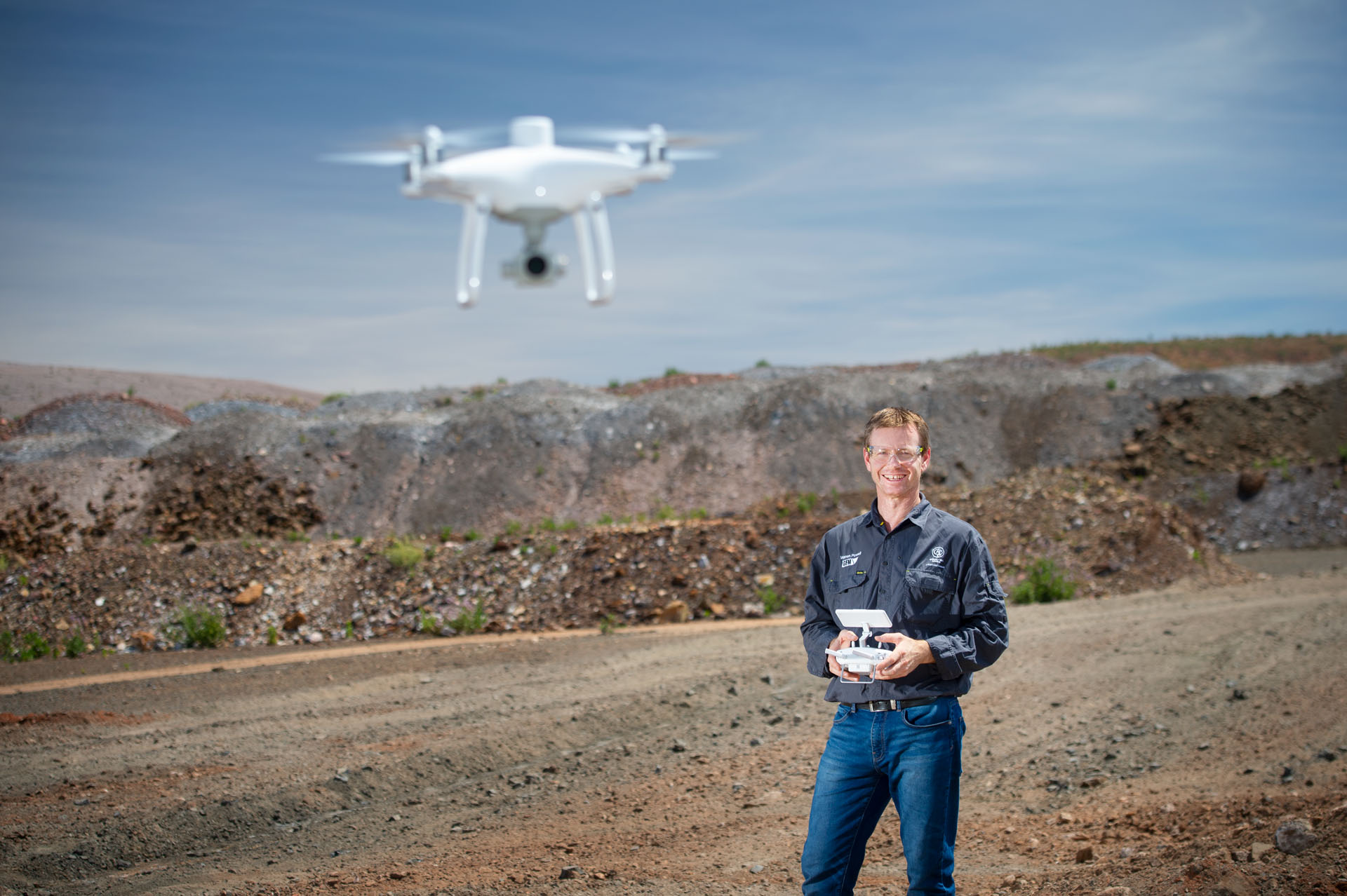 Photography of product, premises and personnel at Glencore's Mount Isa Mines, Mount Isa