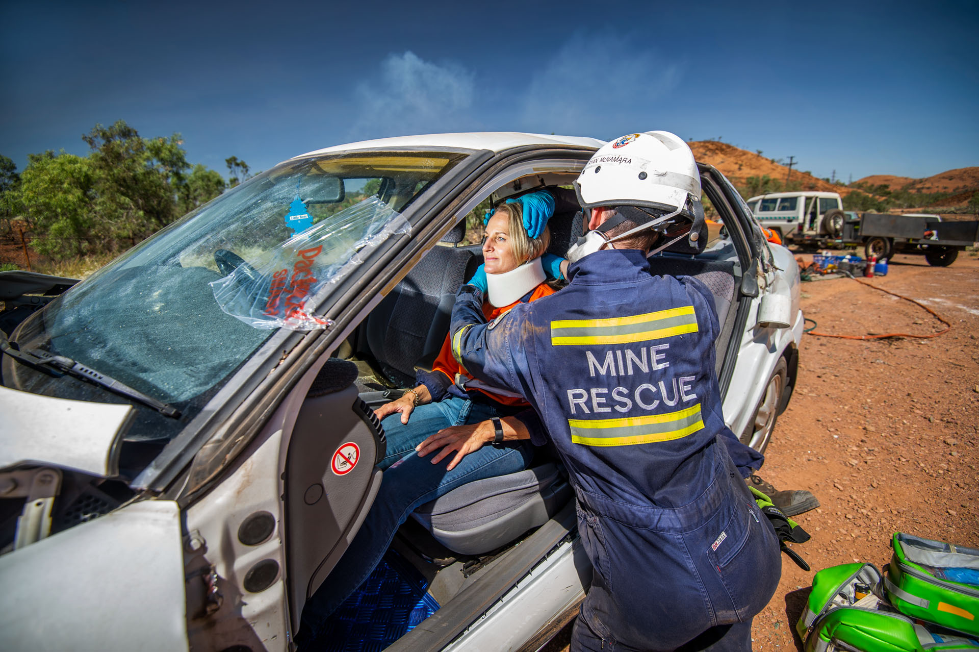 Photography of product, premises and personnel at Glencore's Mount Isa Mines, Mount Isa