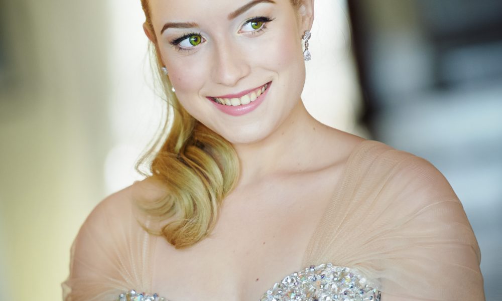 Portraits of tGracie Pickering and formal partner Sam, prior to their TGS Seniors' Formal.