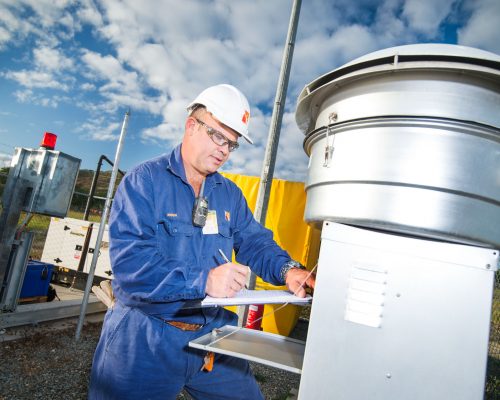 Photographs of Personnel and operations at Sun Metals