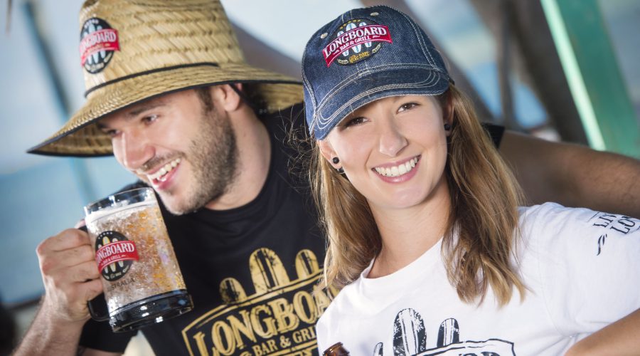 Longboards food and merchandise
