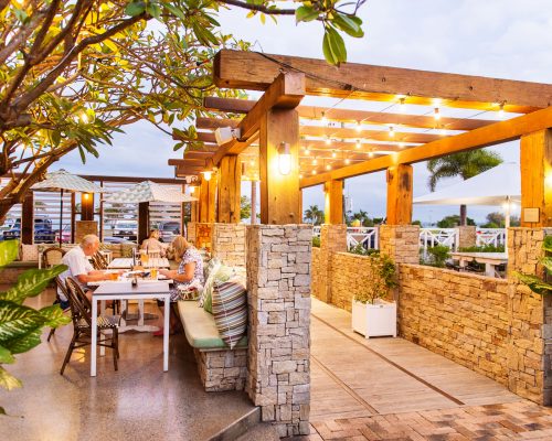 Photograph of interiors and the exterior of the Grand View Hotel in Bowen